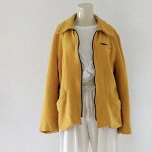 Vintage 90s Marigold Wool Jacket